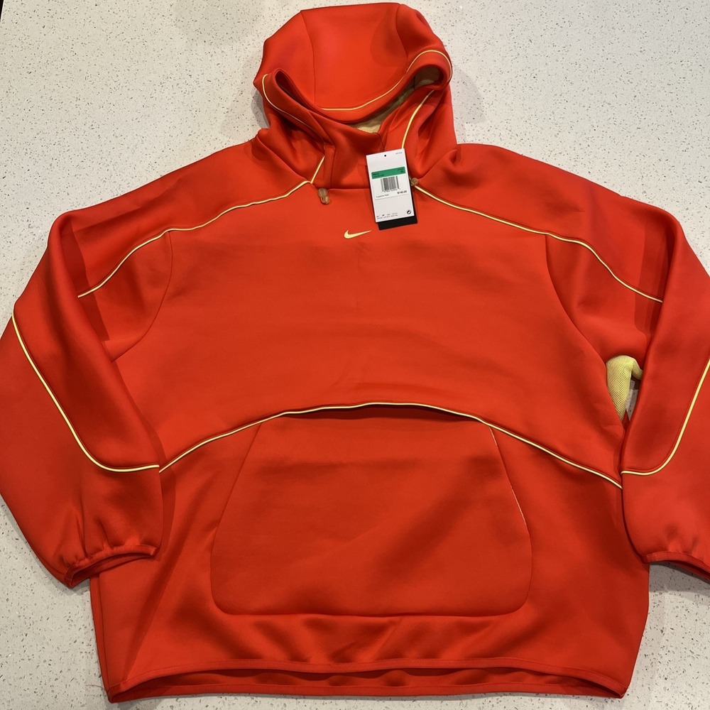 Nike Project F.R.O.G. Pullover Hoodie Light Crimson Men's XL HQ0465-696 $140